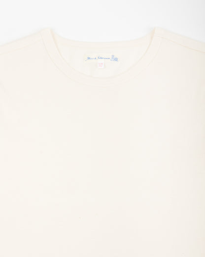 Merz b. Schwanen 215 Loopwheeled 7.2 oz Tee - Nature - Standard & Strange
