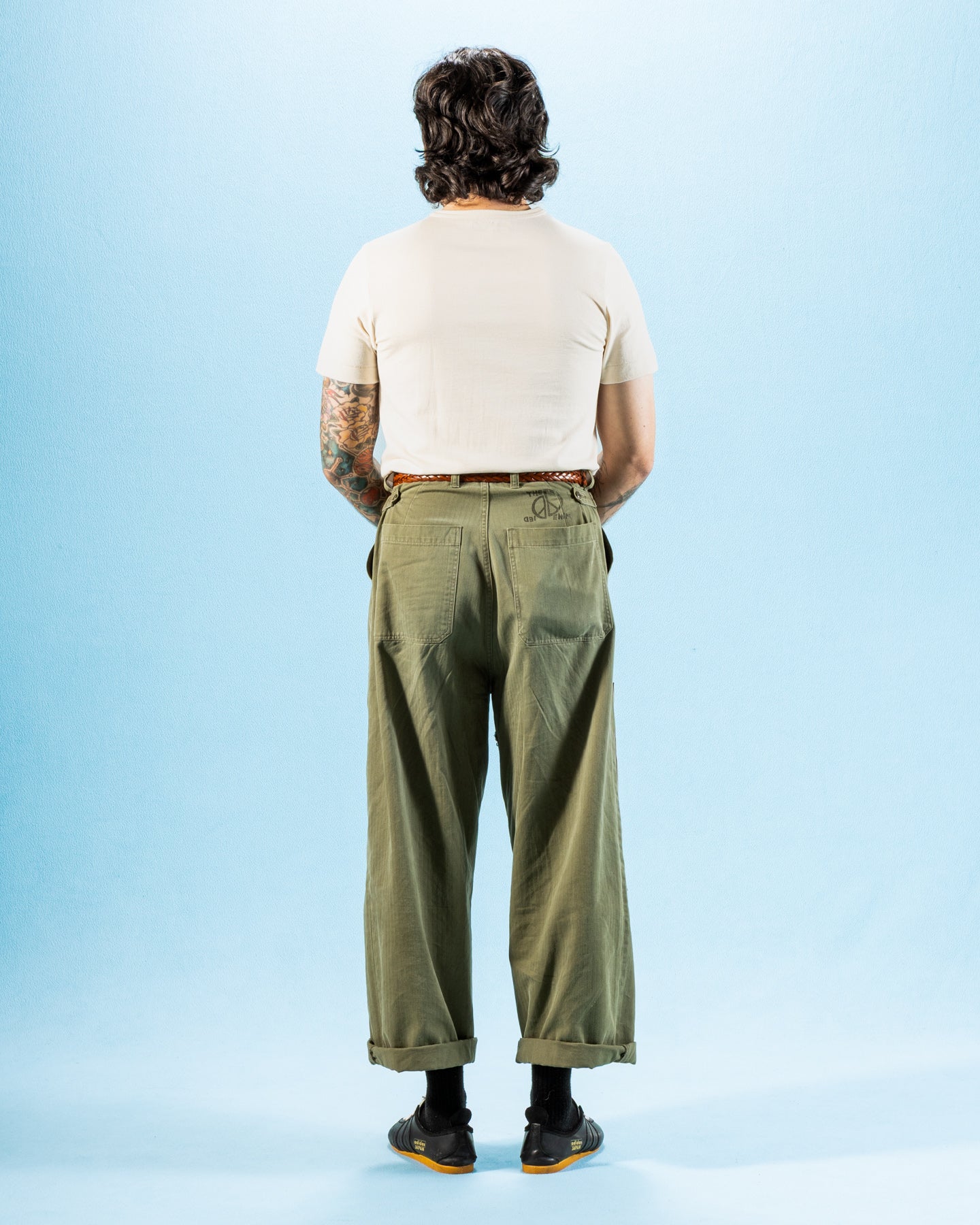 Merz b. Schwanen 215 Loopwheeled 7.2 oz Tee - Nature - Standard & Strange