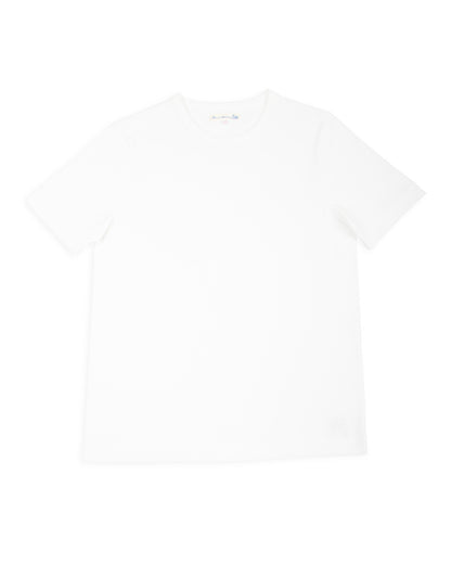 Merz b. Schwanen 215 Loopwheeled 7.2 oz Tee - White - Standard & Strange