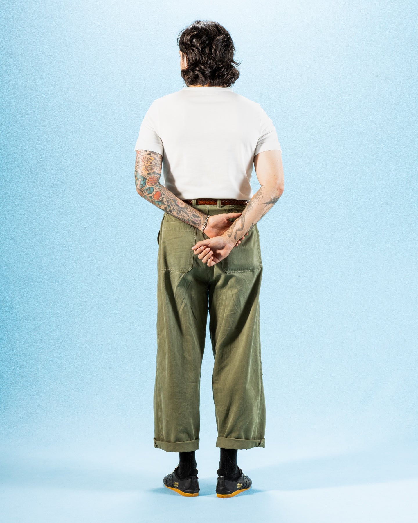 Merz b. Schwanen 215 Loopwheeled 7.2 oz Tee - White - Standard & Strange