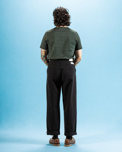 Merz b. Schwanen 2S14 Loopwheeled 10.7oz Heavyweight Tee - Forest - Standard & Strange