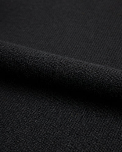 Merz b. Schwanen Women's Relaxed Hoodie - Black Merino/Silk/Cashmere - Standard & Strange