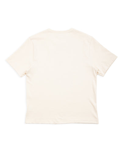 Merz b. Schwanen 2M15C Cropped Vintage Machine Jersey T-Shirt - Nature - Standard & Strange