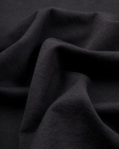 Merz b. Schwanen 6.8oz Sturdy Jersey T-Shirt - Deep Black - Standard & Strange