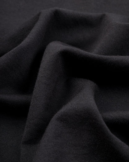 Merz b. Schwanen 6.8oz Sturdy Jersey T-Shirt - Deep Black - Standard & Strange