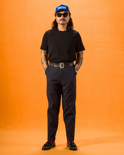 Merz b. Schwanen 6.8oz Sturdy Jersey T-Shirt - Deep Black - Standard & Strange