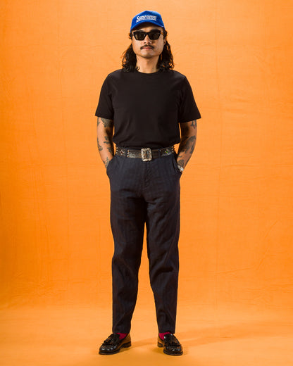 Merz b. Schwanen 6.8oz Sturdy Jersey T-Shirt - Deep Black - Standard & Strange