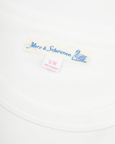 Merz b. Schwanen 6.8oz Sturdy Jersey T-Shirt - White - Standard & Strange