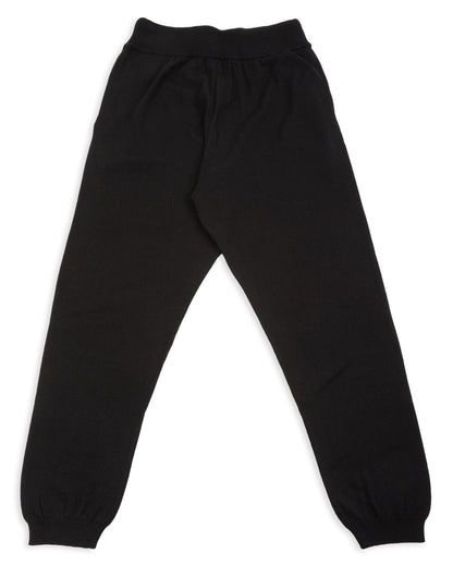 Merz b. Schwanen Good Basics Women's Lounge Pants - Deep Black Merino/Silk/Cashmere - Standard & Strange