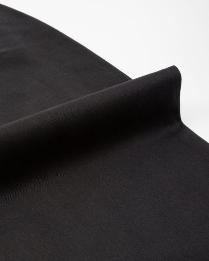 Merz b. Schwanen Good Basics Women's Relaxed Fit Pants - Deep Black Cotton Twill - Standard & Strange