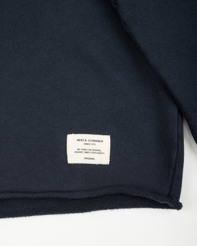 Merz b. Schwanen Women's Open Edge Sweatshirt - Charcoal - Standard & Strange