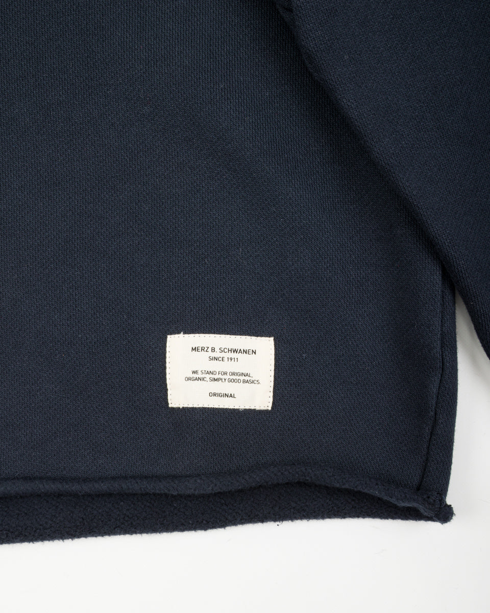 Merz b. Schwanen Women's Open Edge Sweatshirt - Charcoal - Standard & Strange