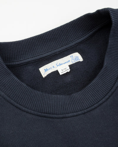 Merz b. Schwanen Women's Open Edge Sweatshirt - Charcoal - Standard & Strange