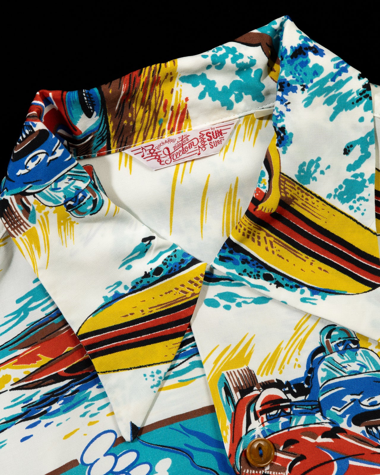 Mister Freedom Rock 'n' Roll Shirt "Action Packed" Type II - White - Standard & Strange