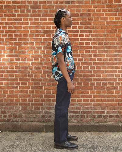 Mister Freedom Rock 'n' Roll Shirt "Flying Saucers" - Grey/Delta - Standard & Strange