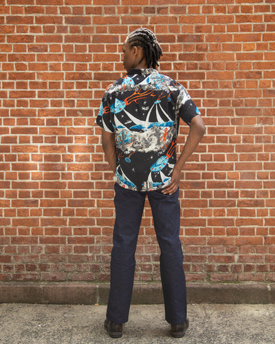 Mister Freedom Rock 'n' Roll Shirt "Flying Saucers" - Grey/Delta - Standard & Strange