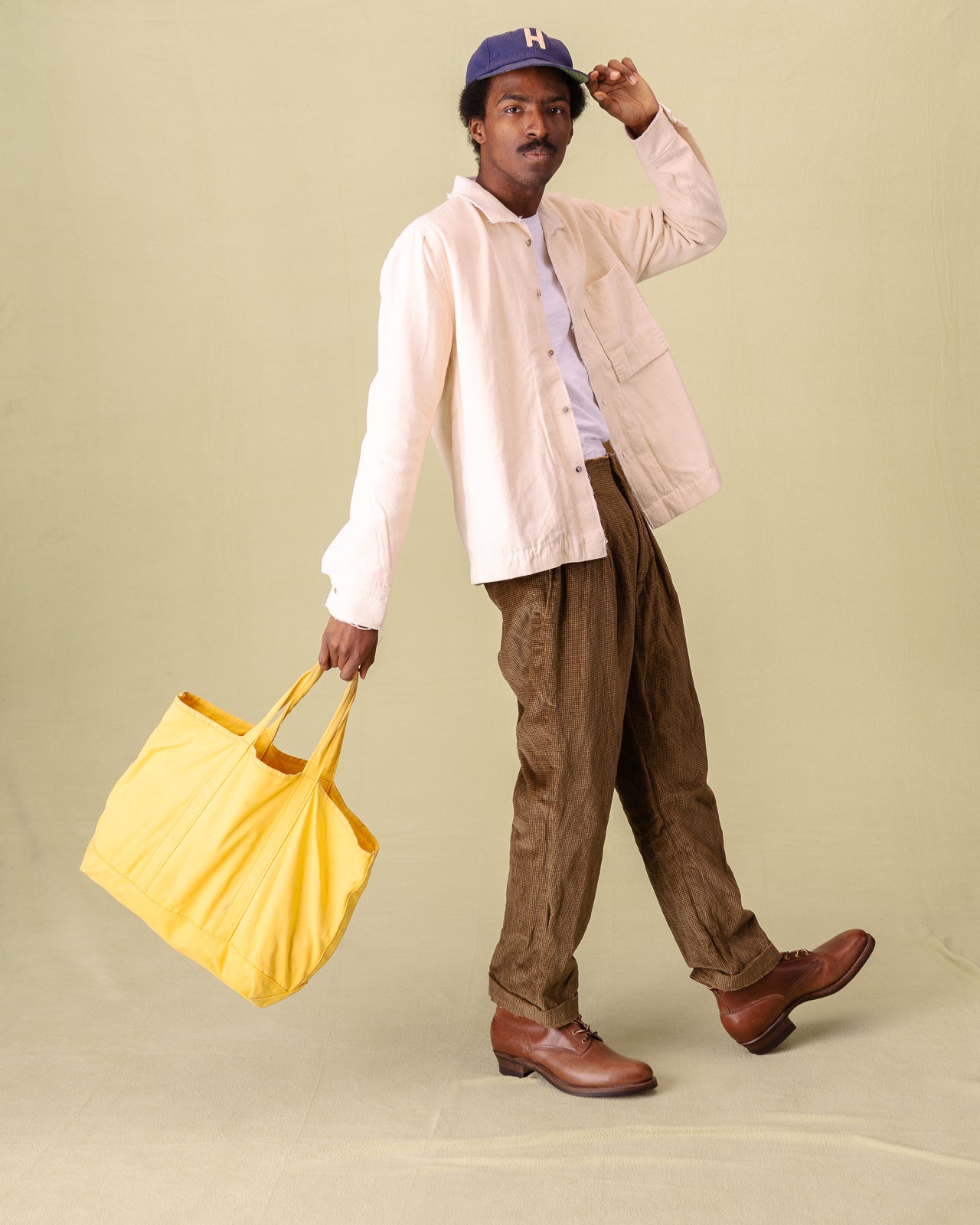 Monad London Layamon Pant - Deadstock Printed Cotton Velvet - Standard & Strange