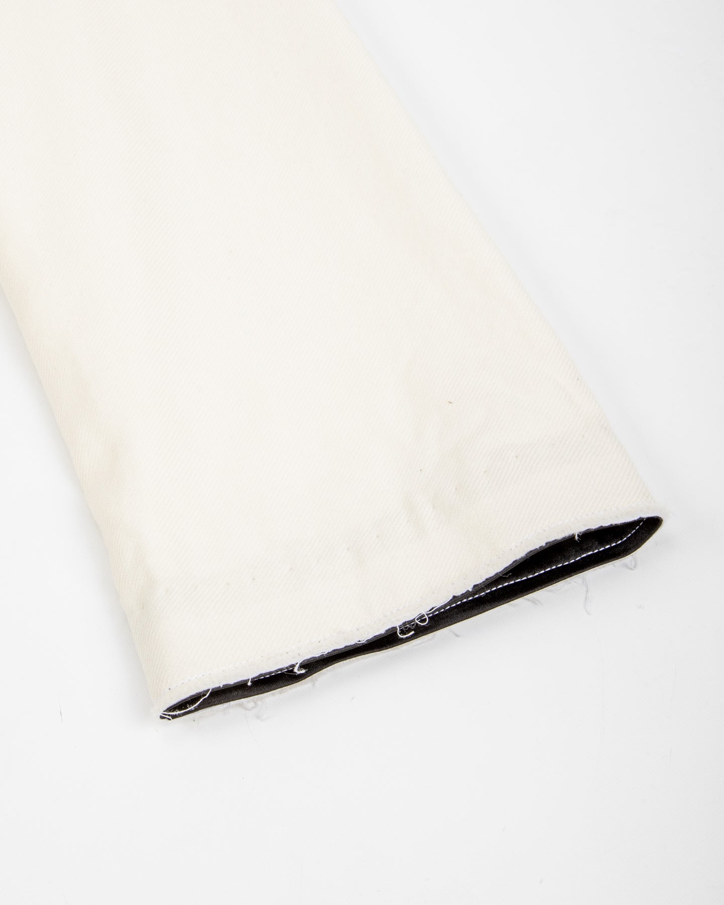 Monad London Newman P/O Shirt - White Botany Serge Wool - Standard & Strange