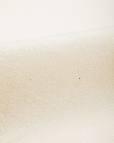 Monad London Newman P/O Shirt - White Botany Serge Wool - Standard & Strange