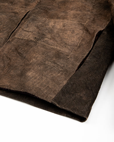 Monad London Stefan Jacket - Experimental Mud Dyed Bark Cloth - Standard & Strange