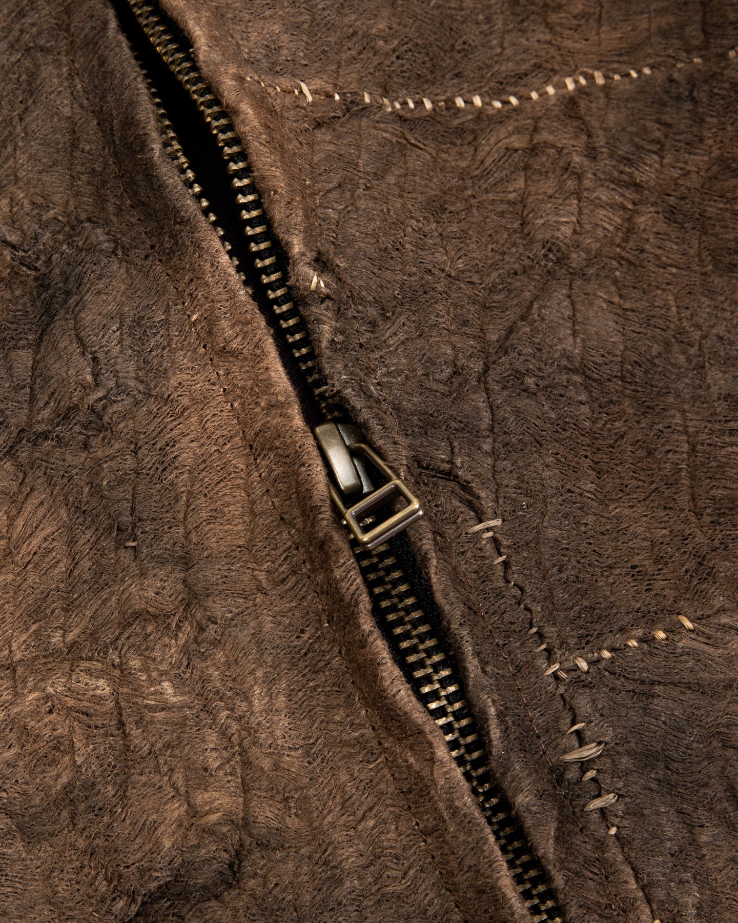 Monad London Stefan Jacket - Experimental Mud Dyed Bark Cloth - Standard & Strange