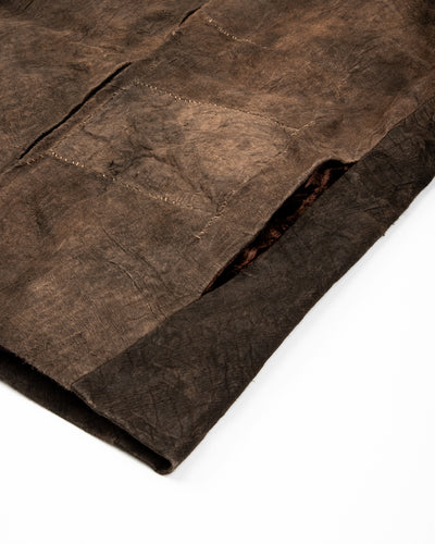 Monad London Stefan Jacket - Experimental Mud Dyed Bark Cloth - Standard & Strange