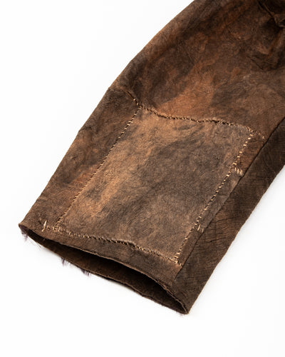 Monad London Stefan Jacket - Experimental Mud Dyed Bark Cloth - Standard & Strange