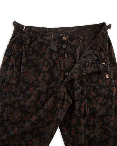 Monad London Wysman Pant - Overdyed Black Corduroy - Standard & Strange