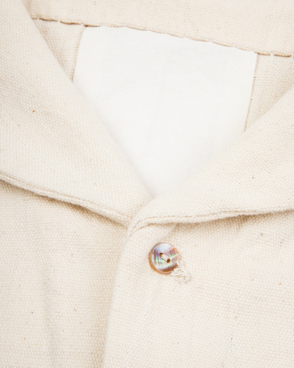 Monad London Gray Shirt - Natural Handwoven Nigerian Cotton - Standard & Strange