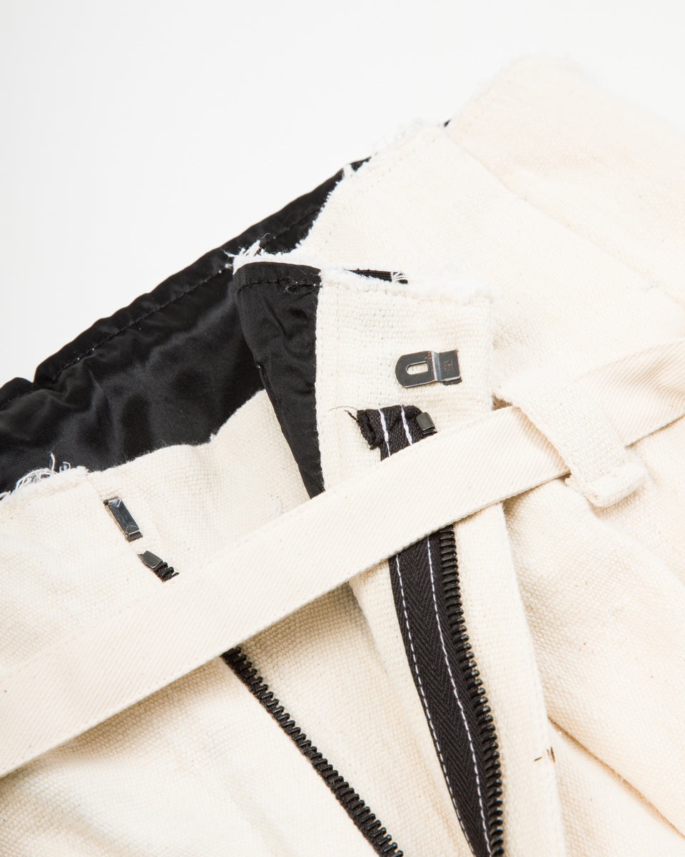 Monad London Udoma Pant - Natural Handwoven Nigerian Cotton - Standard & Strange