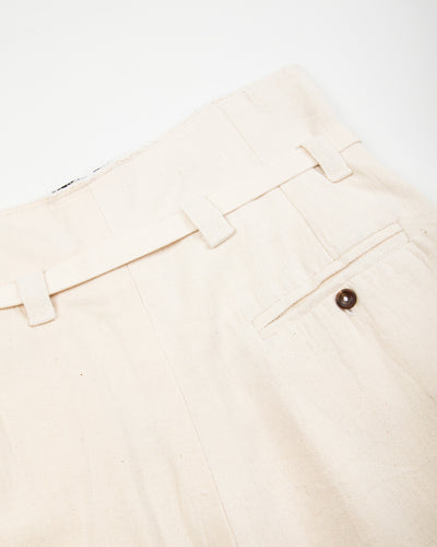 Monad London Udoma Pant - Natural Handwoven Nigerian Cotton - Standard & Strange