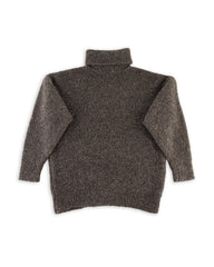 Monitaly Alpaguan Turtleneck - Charcoal Boucle - Standard & Strange