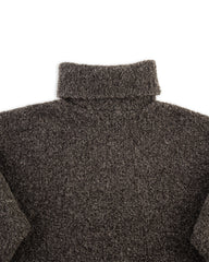 Monitaly Alpaguan Turtleneck - Charcoal Boucle - Standard & Strange