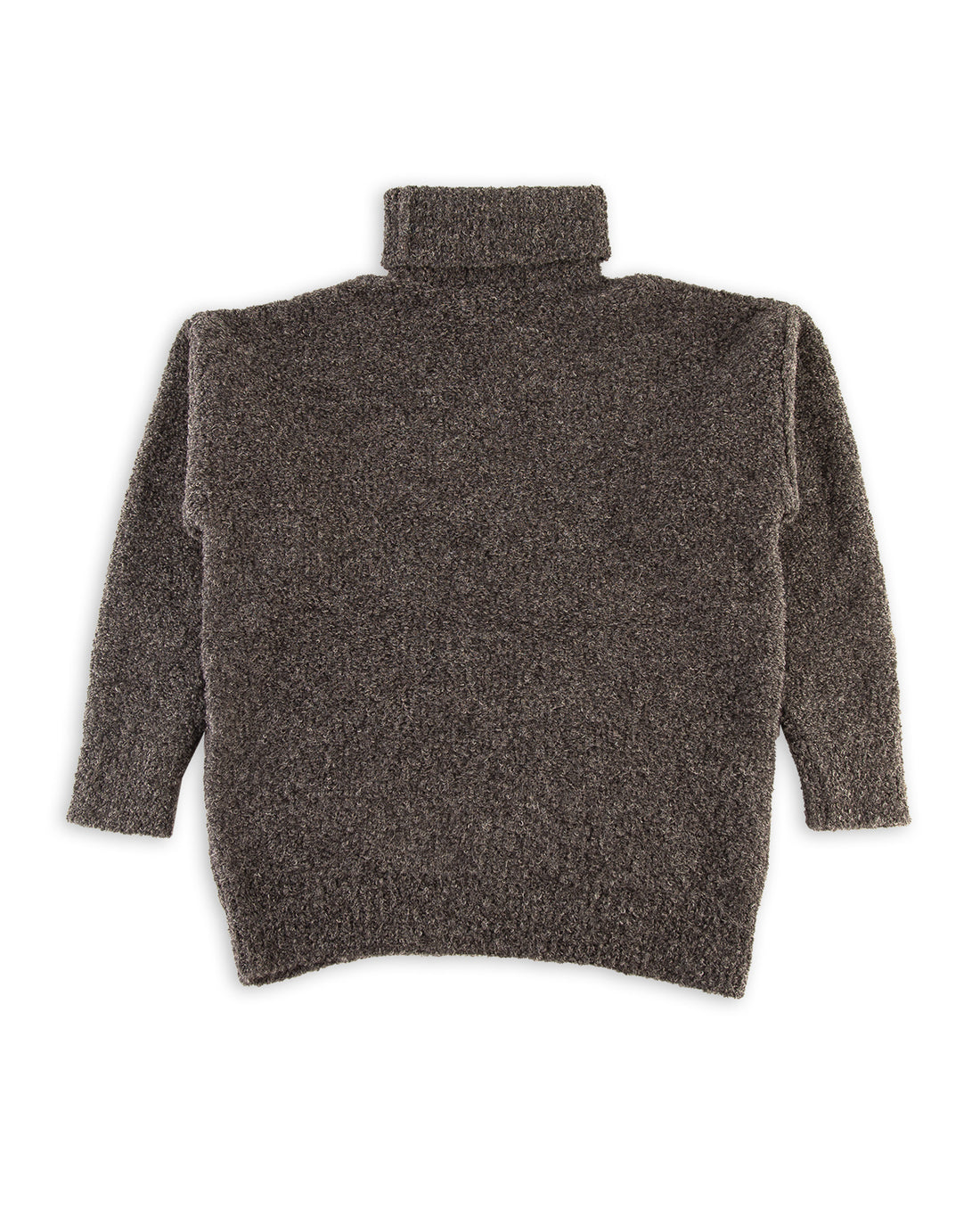 Monitaly Alpaguan Turtleneck - Charcoal Boucle - Standard & Strange