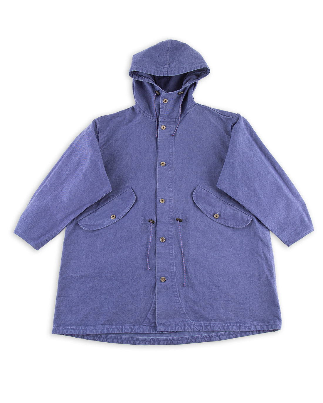 Monitaly Czech Coat - Navy Cotton Ripstop - Standard & Strange