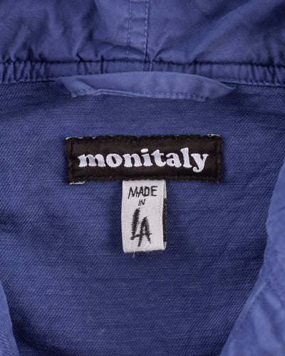 Monitaly Czech Coat - Navy Cotton Ripstop - Standard & Strange