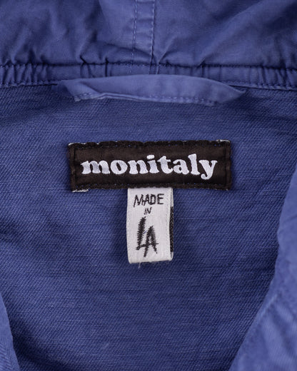 Monitaly Czech Coat - Navy Cotton Ripstop - Standard & Strange