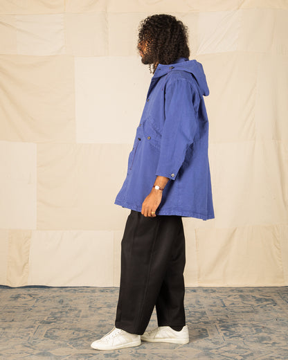 Monitaly Czech Coat - Navy Cotton Ripstop - Standard & Strange