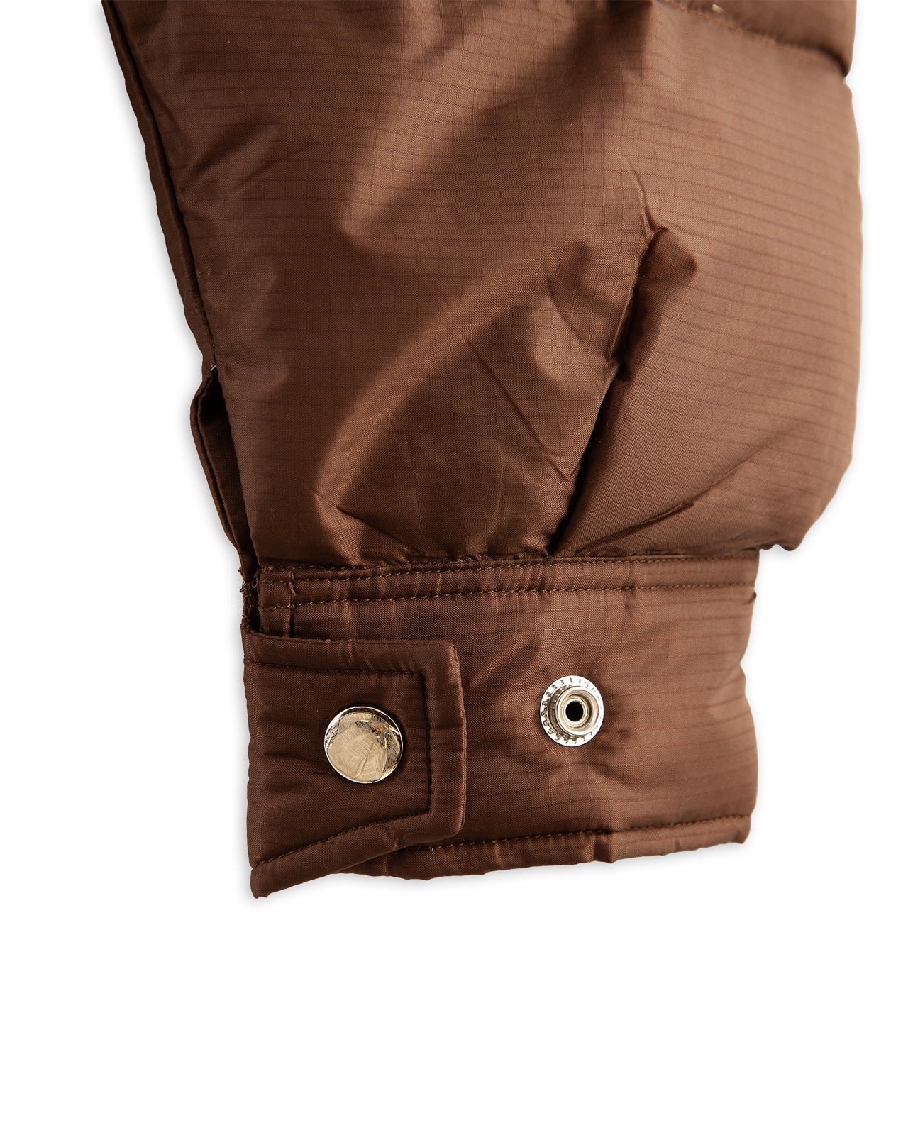 Monitaly Down Jacket - Brown Nylon Ripstop - Standard & Strange