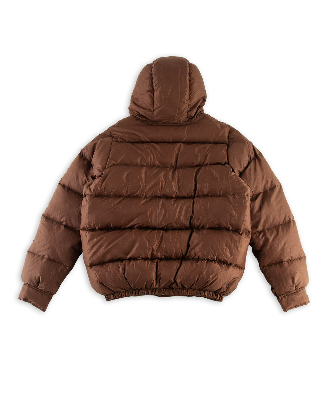 Monitaly Down Jacket - Brown Nylon Ripstop - Standard & Strange