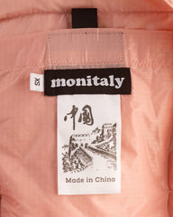 Monitaly Down Jacket - Pink Nylon Ripstop - Standard & Strange