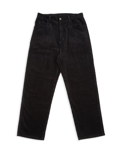 Monitaly Drop Crotch 5 Pocket Pants - Black 8-Wale Corduroy - Standard & Strange