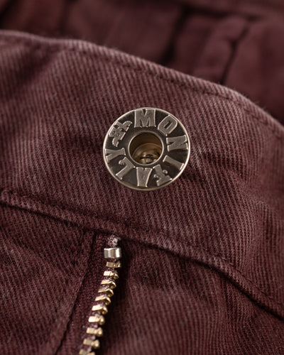 Monitaly Ekusy Pants - Cotton Twill Brown - Standard & Strange