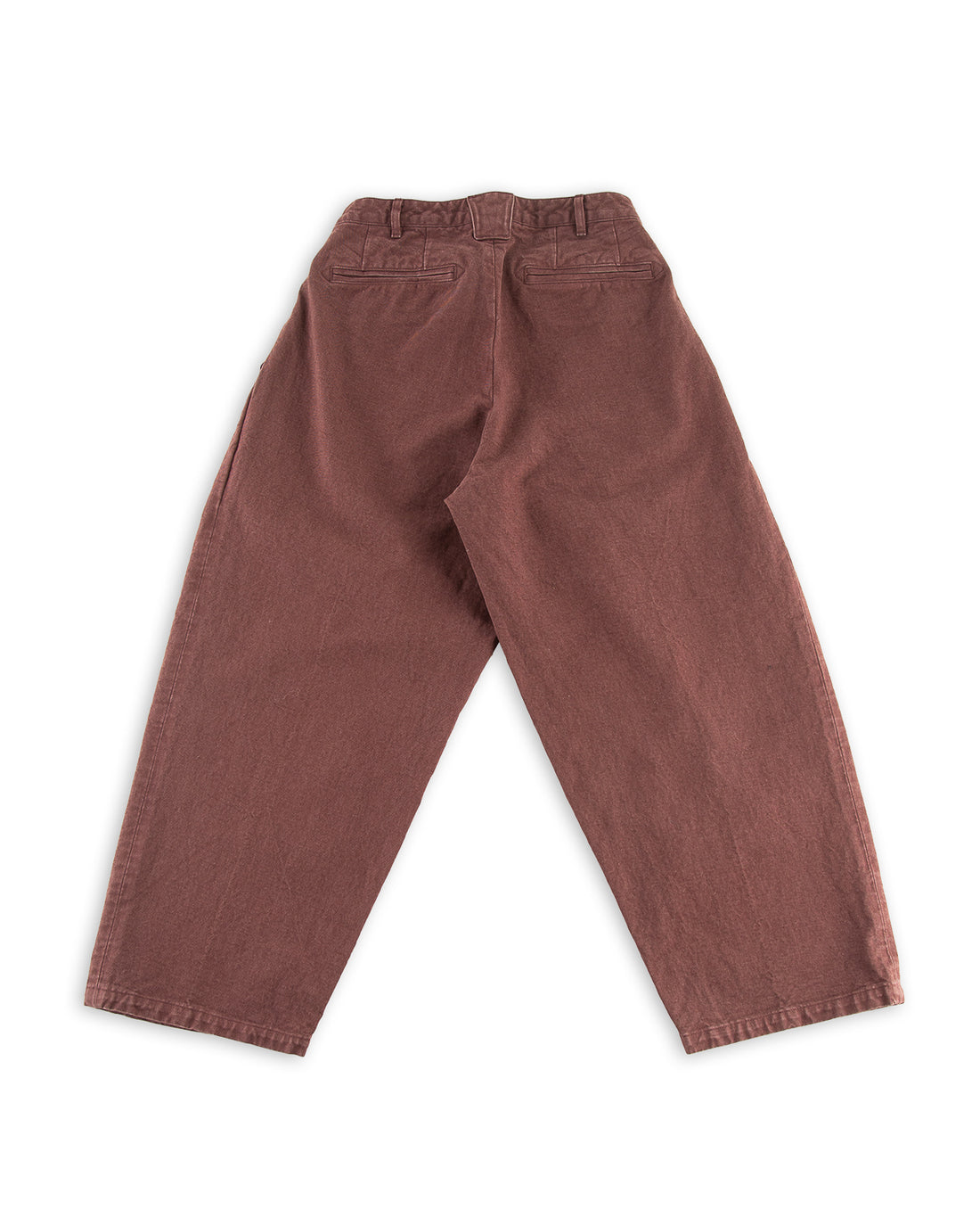 Monitaly Ekusy Pants - Cotton Twill Brown - Standard & Strange