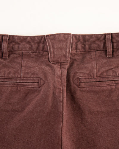 Monitaly Ekusy Pants - Cotton Twill Brown - Standard & Strange