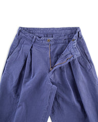 Monitaly Ekusy Pants - Cotton Twill Light Navy - Standard & Strange