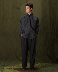 Monitaly Giorgio Work Shirt - Vancloth Oxford Charcoal - Standard & Strange