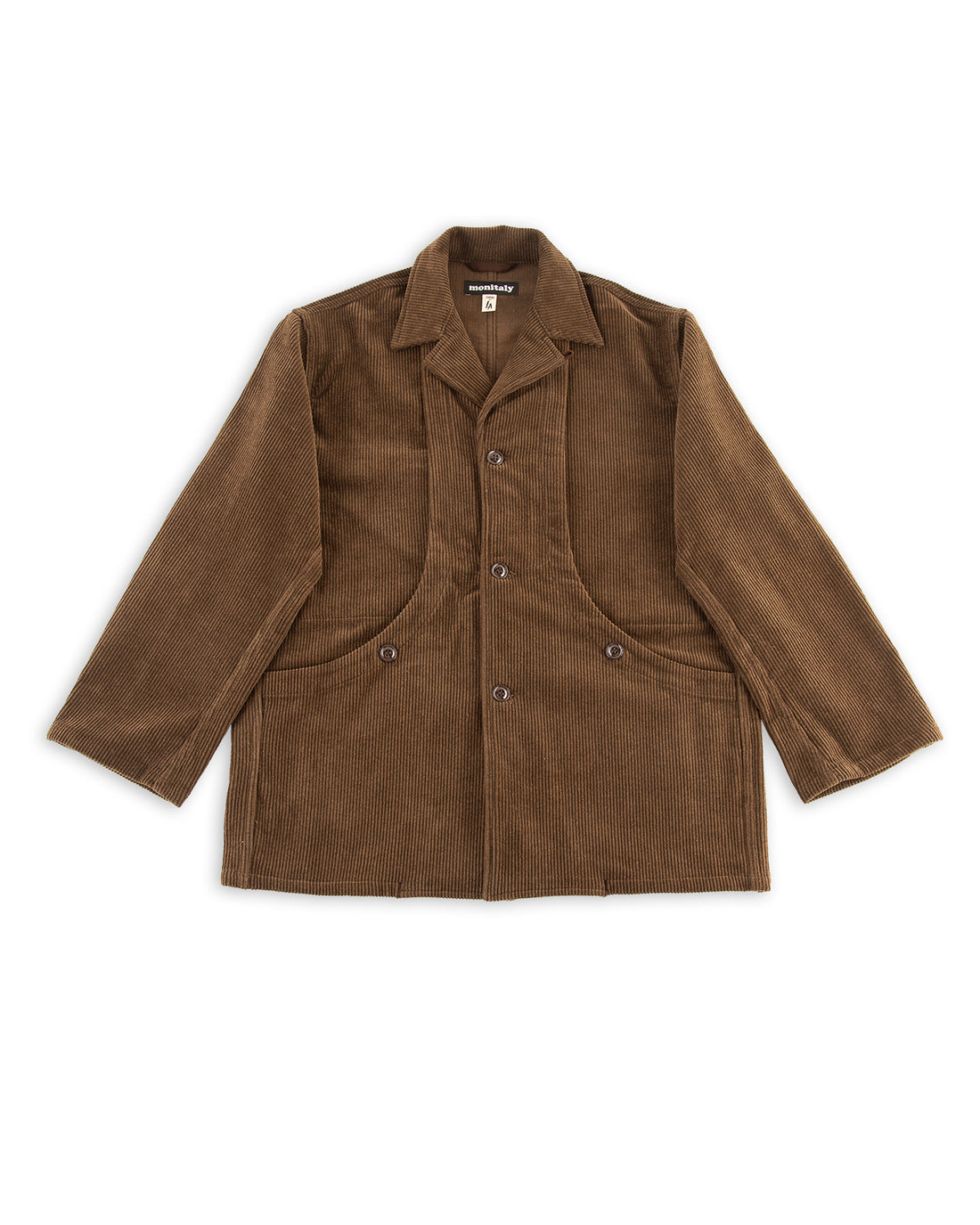 Monitaly Harvester Jacket - Brown 8-Wale Corduroy - Standard & Strange