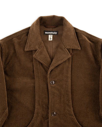 Monitaly Harvester Jacket - Brown 8-Wale Corduroy - Standard & Strange