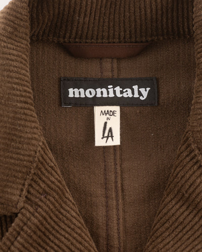 Monitaly Harvester Jacket - Brown 8-Wale Corduroy - Standard & Strange